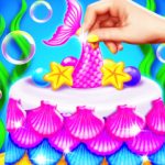 Create Deliciously Magical Treats with Mermaid Glitter Cake Maker